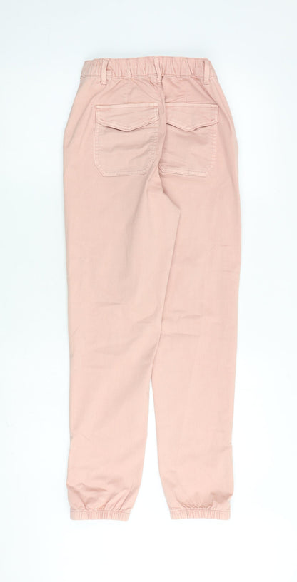 Womens UK Size 6 Marks and Spencer Regular Fit Straight Pink Jeans
