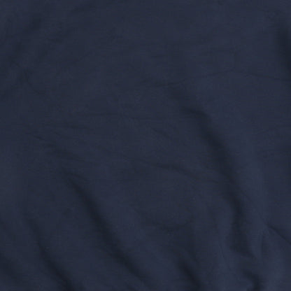 Honore Womens Blue Cotton Pullover Sweatshirt Size 12 Pullover