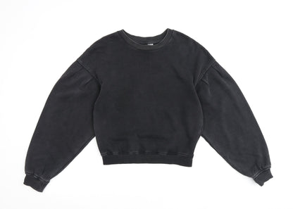 H&M Womens Black Camel Pullover Sweatshirt Size S Pullover