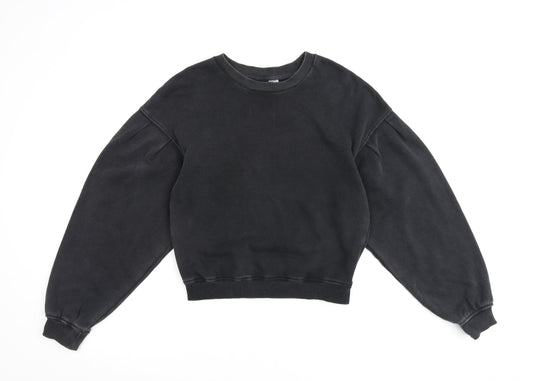 H&M Womens Black Camel Pullover Sweatshirt Size S Pullover