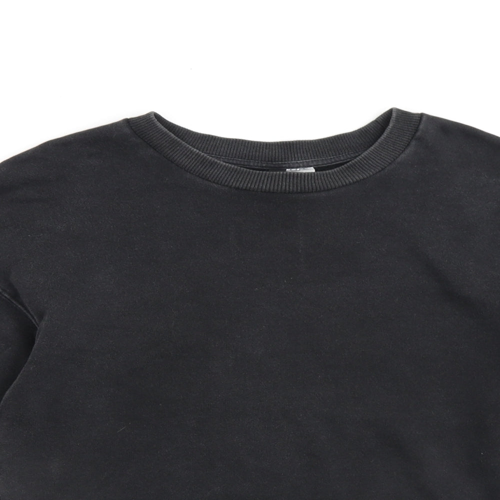 H&M Womens Black Camel Pullover Sweatshirt Size S Pullover