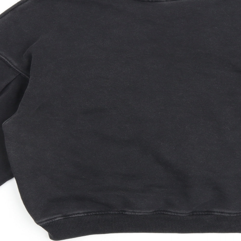 H&M Womens Black Camel Pullover Sweatshirt Size S Pullover