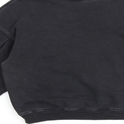 H&M Womens Black Camel Pullover Sweatshirt Size S Pullover