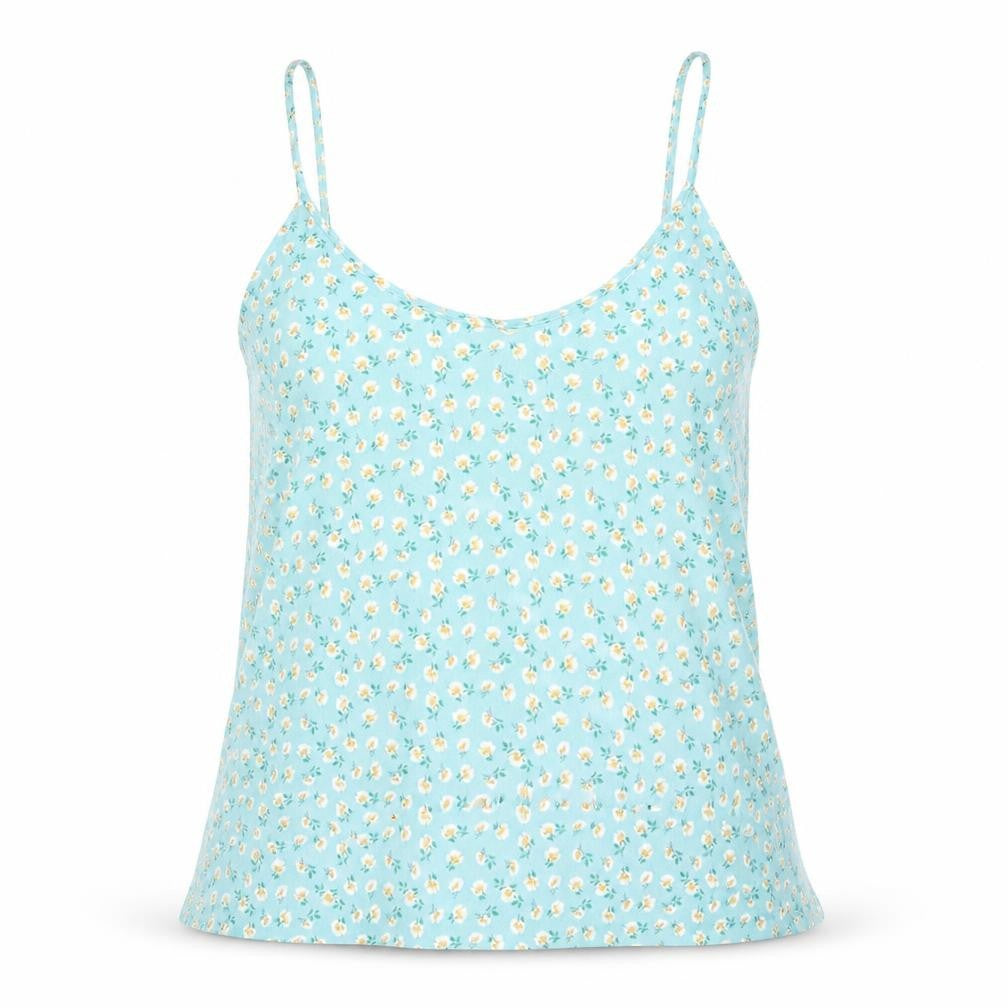 Womens UK Size 8 Marks and Spencer Blue Camisole Blouse