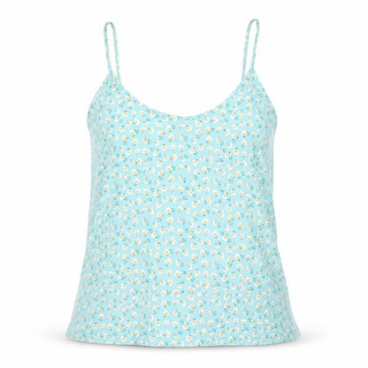 Womens UK Size 8 Marks and Spencer Blue Camisole Blouse