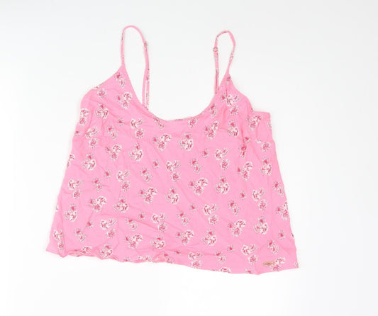 Womens UK Size 12 Marks and Spencer Pink Camisole Blouse