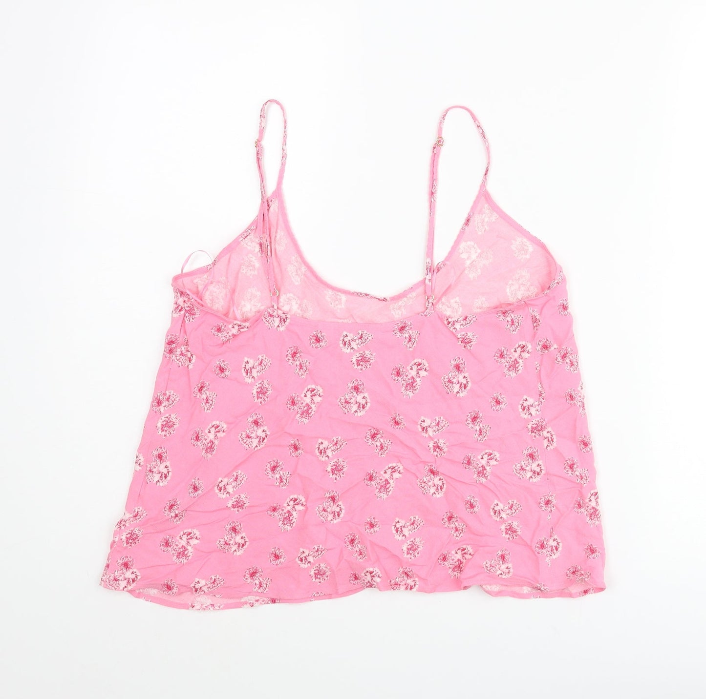 Womens UK Size 12 Marks and Spencer Pink Camisole Blouse