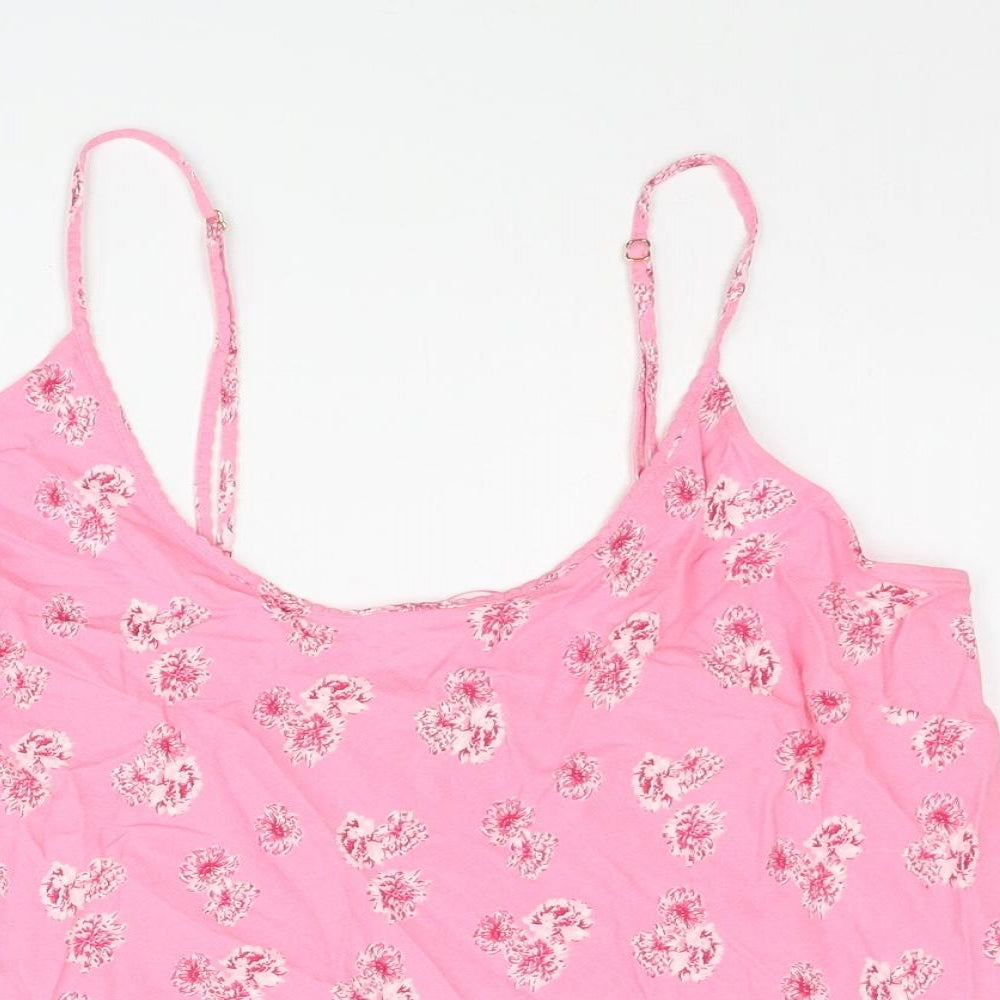 Womens UK Size 12 Marks and Spencer Pink Camisole Blouse
