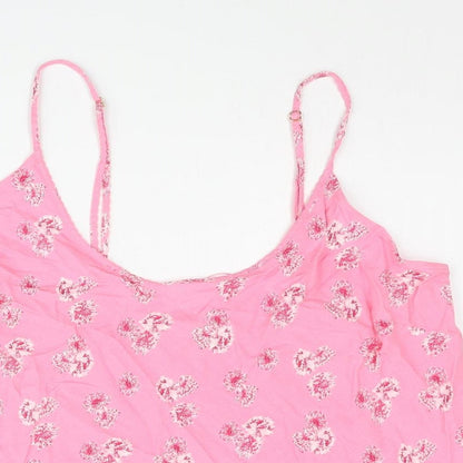 Womens UK Size 12 Marks and Spencer Pink Camisole Blouse