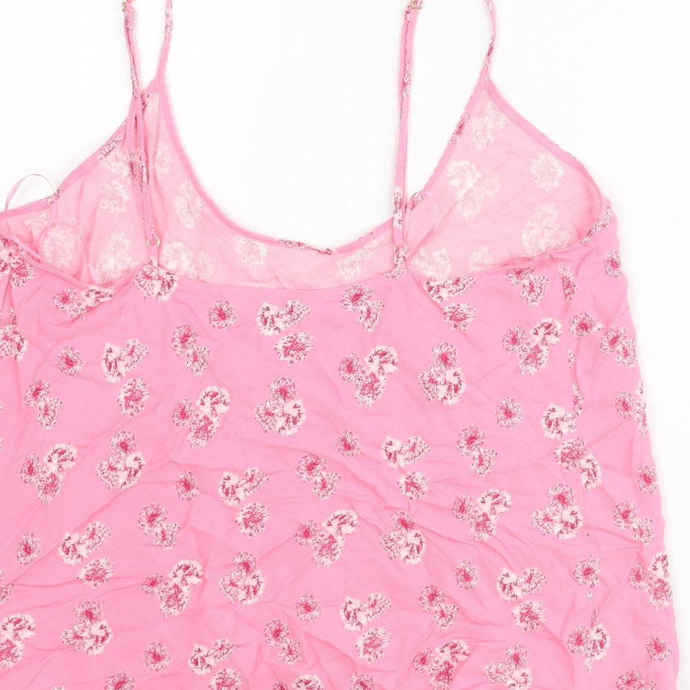 Womens UK Size 12 Marks and Spencer Pink Camisole Blouse