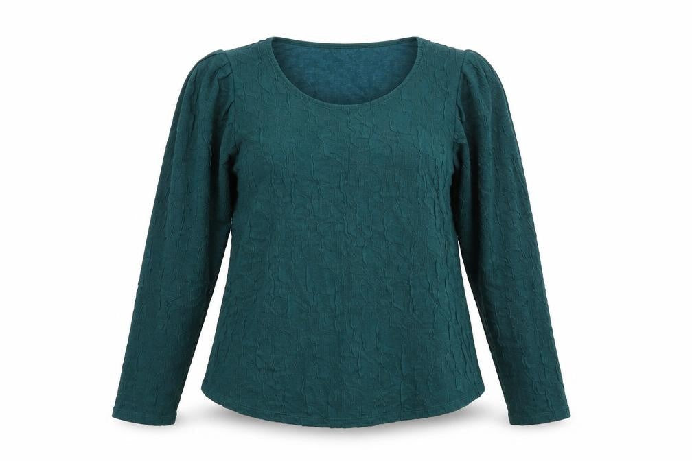Womens UK Size XL Lindex Green Basic Blouse