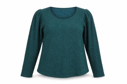 Womens UK Size XL Lindex Green Basic Blouse