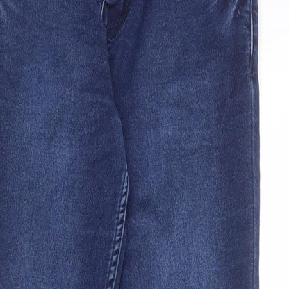High Star Womens Blue Cotton Skinny Jeans Size 28 in L26 in Regular Zip