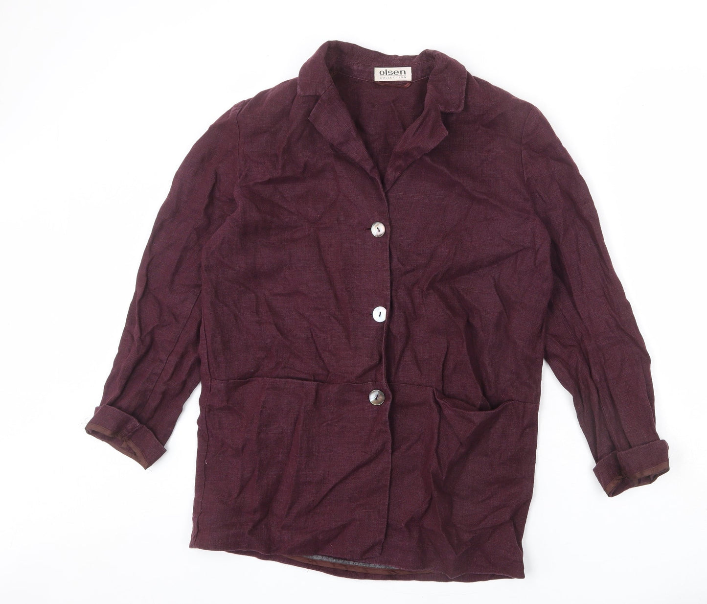 Womens UK Size 12 Olsen Purple Jacket