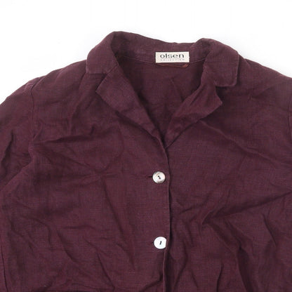 Womens UK Size 12 Olsen Purple Jacket