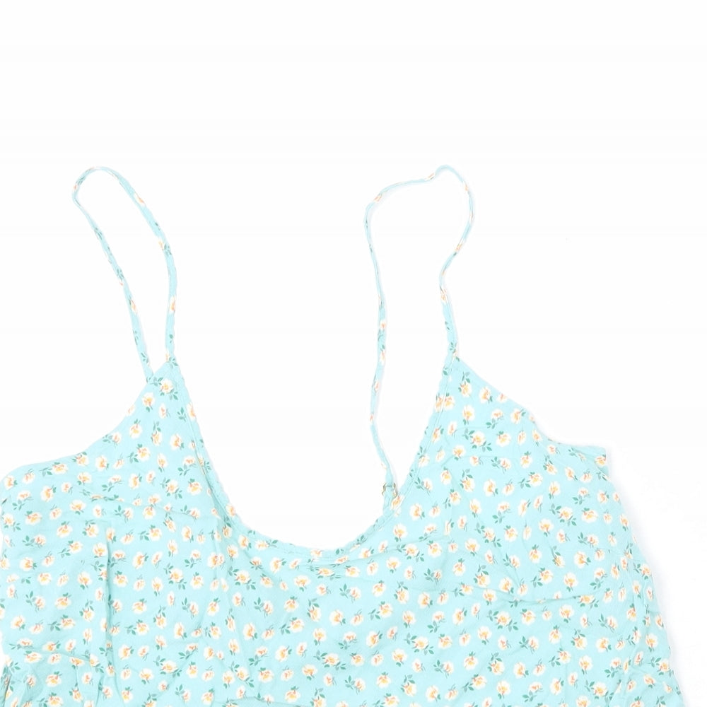 Womens UK Size 12 Ghost Blue Camisole Tank