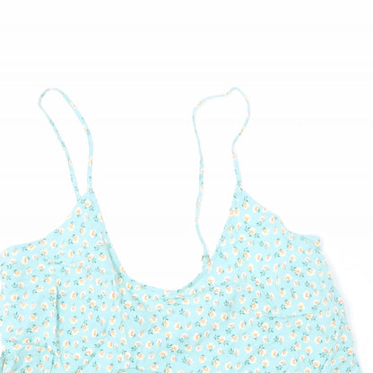 Womens UK Size 12 Ghost Blue Camisole Tank