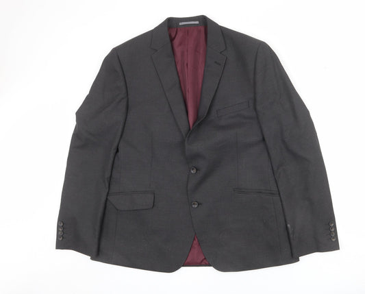 Mens UK Size 44 Marks and Spencer Regular Grey Suit Jacket