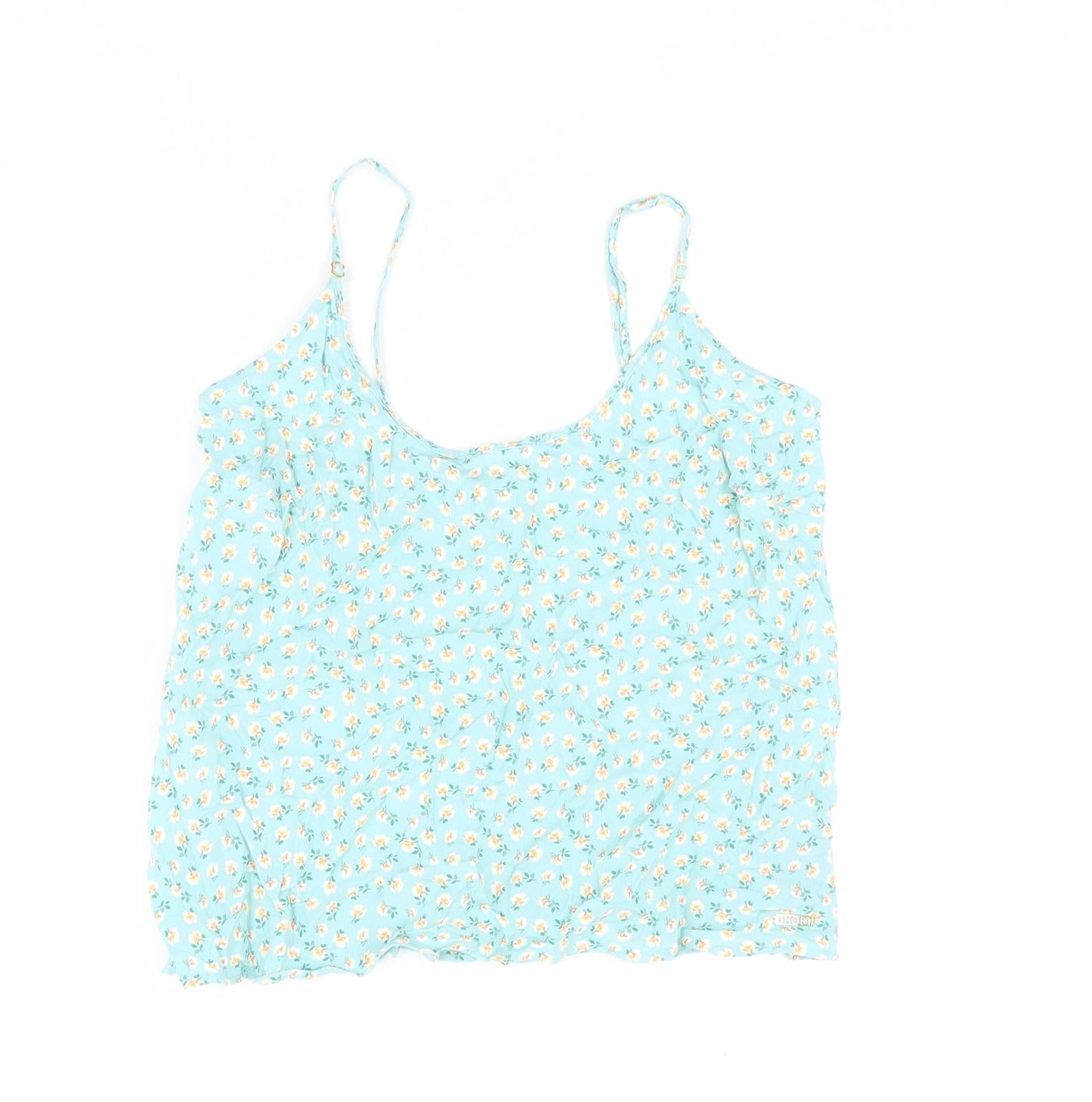 Womens UK Size 10 Marks and Spencer Blue Camisole T-Shirt
