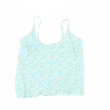 Womens UK Size 10 Marks and Spencer Blue Camisole T-Shirt