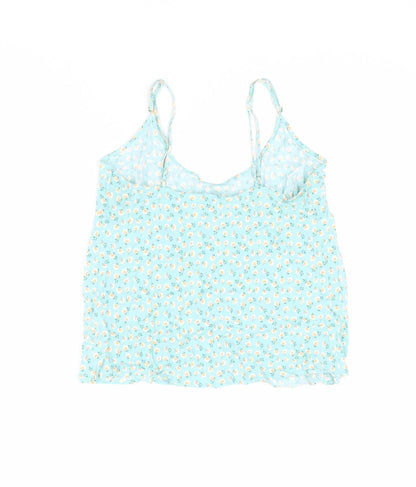 Womens UK Size 10 Marks and Spencer Blue Camisole T-Shirt