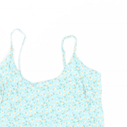 Womens UK Size 10 Marks and Spencer Blue Camisole T-Shirt