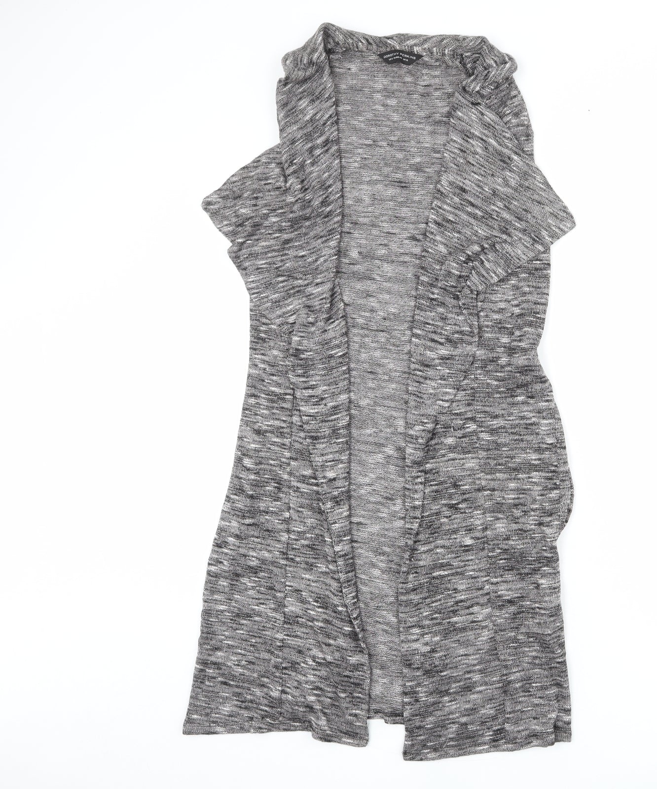Womens UK Size 12 Dorothy Perkins Grey Cardigan Jumper