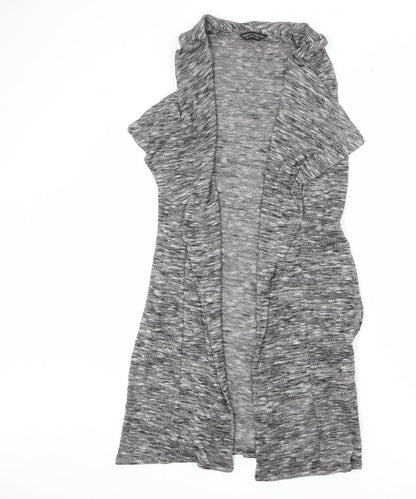 Womens UK Size 12 Dorothy Perkins Grey Cardigan Jumper