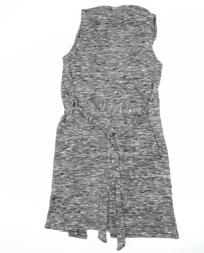 Womens UK Size 12 Dorothy Perkins Grey Cardigan Jumper