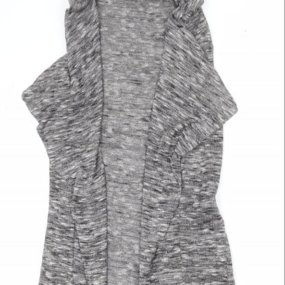 Womens UK Size 12 Dorothy Perkins Grey Cardigan Jumper