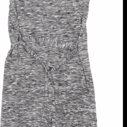 Womens UK Size 12 Dorothy Perkins Grey Cardigan Jumper