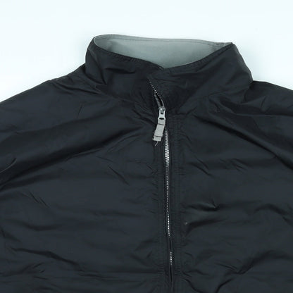 B&C Mens Black Rain Coat Coat Size XL Zip