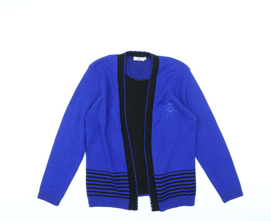 Womens UK Size S Vivi Blue Pullover Jumper