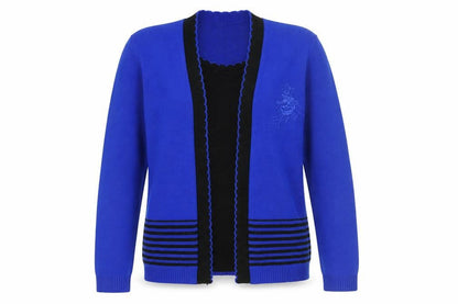 Womens UK Size S Vivi Blue Pullover Jumper