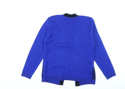 Womens UK Size S Vivi Blue Pullover Jumper