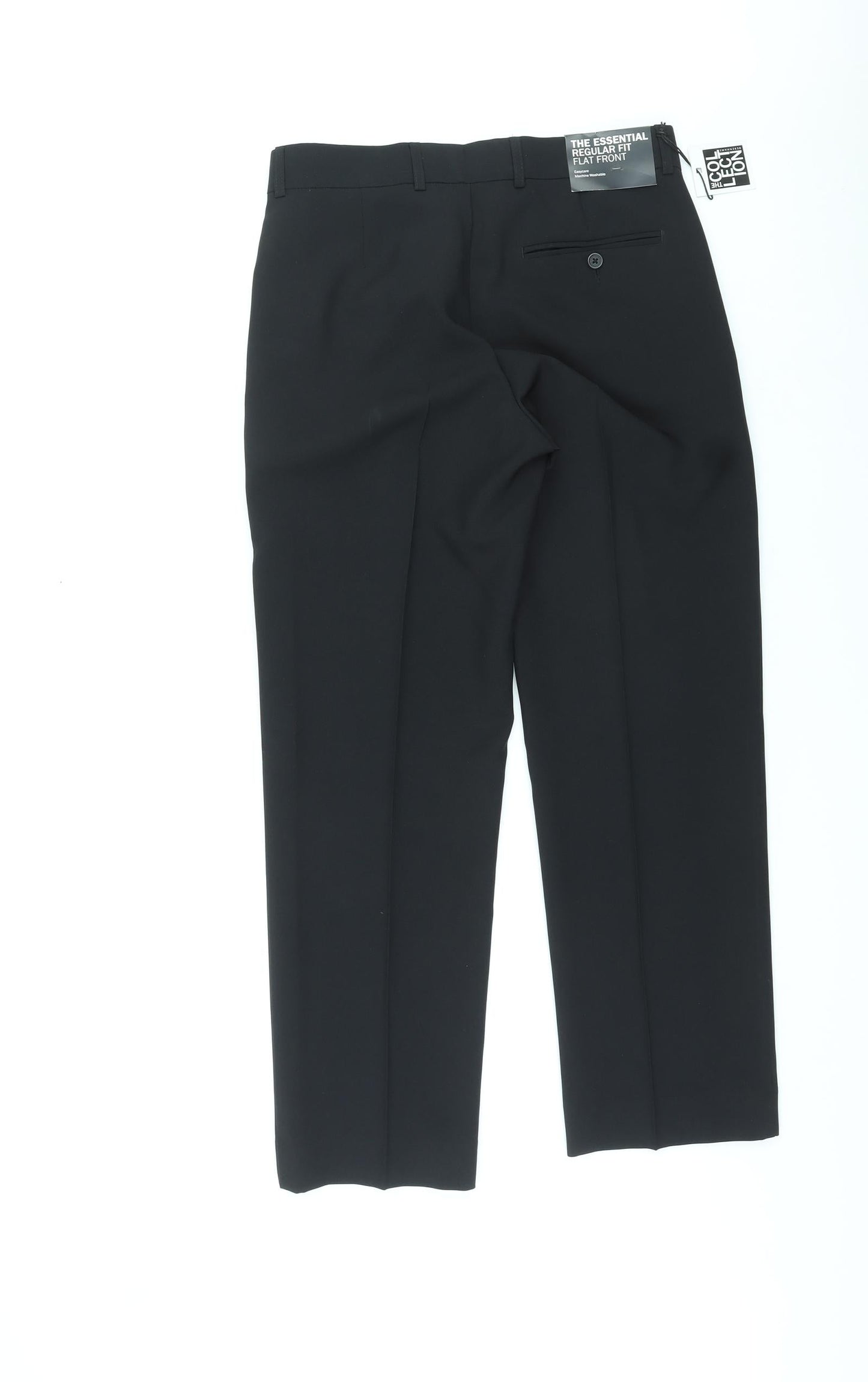 Womens UK Size 32 in Debenhams Regular Fit  Black Trousers