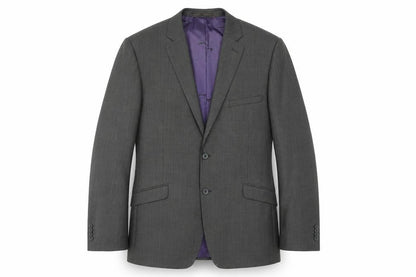 Mens UK Size 42 Paul Costelloe Regular Grey Suit Jacket