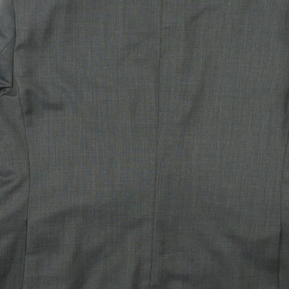 Mens UK Size 42 Paul Costelloe Regular Grey Suit Jacket