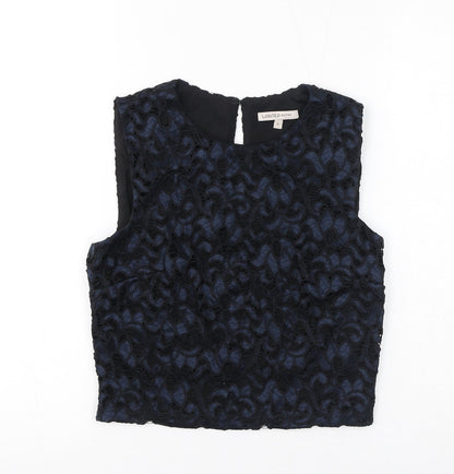 Womens UK Size 6 Marks and Spencer Black Cropped Tank