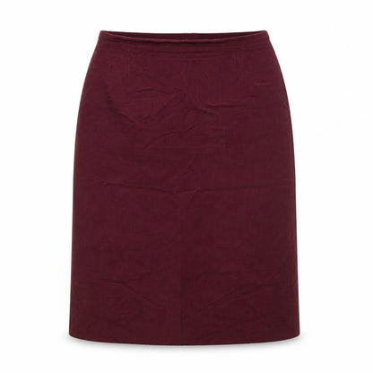Hollywood Womens Red Polyester Straight & Pencil Skirt Size 18 Zip