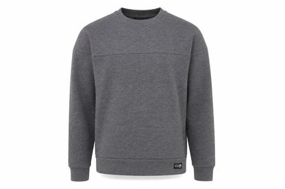 Mens UK Size L Closure Grey Pullover Sweatshirt