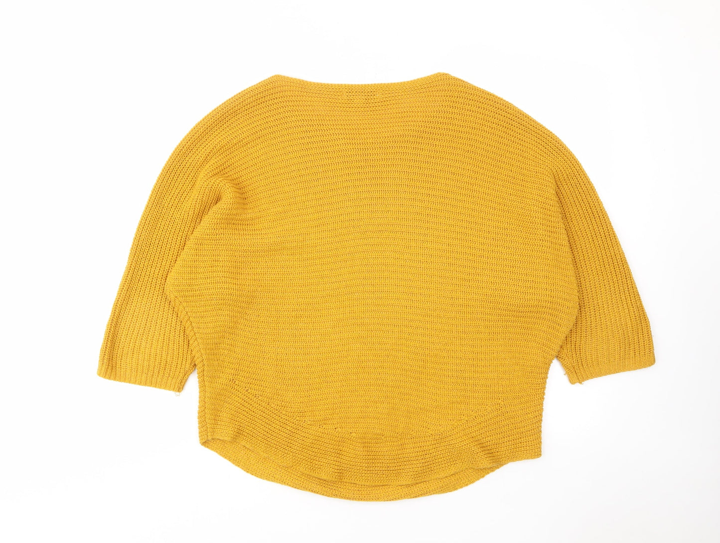 Womens UK Size M Isabella D Yellow Pullover Jumper