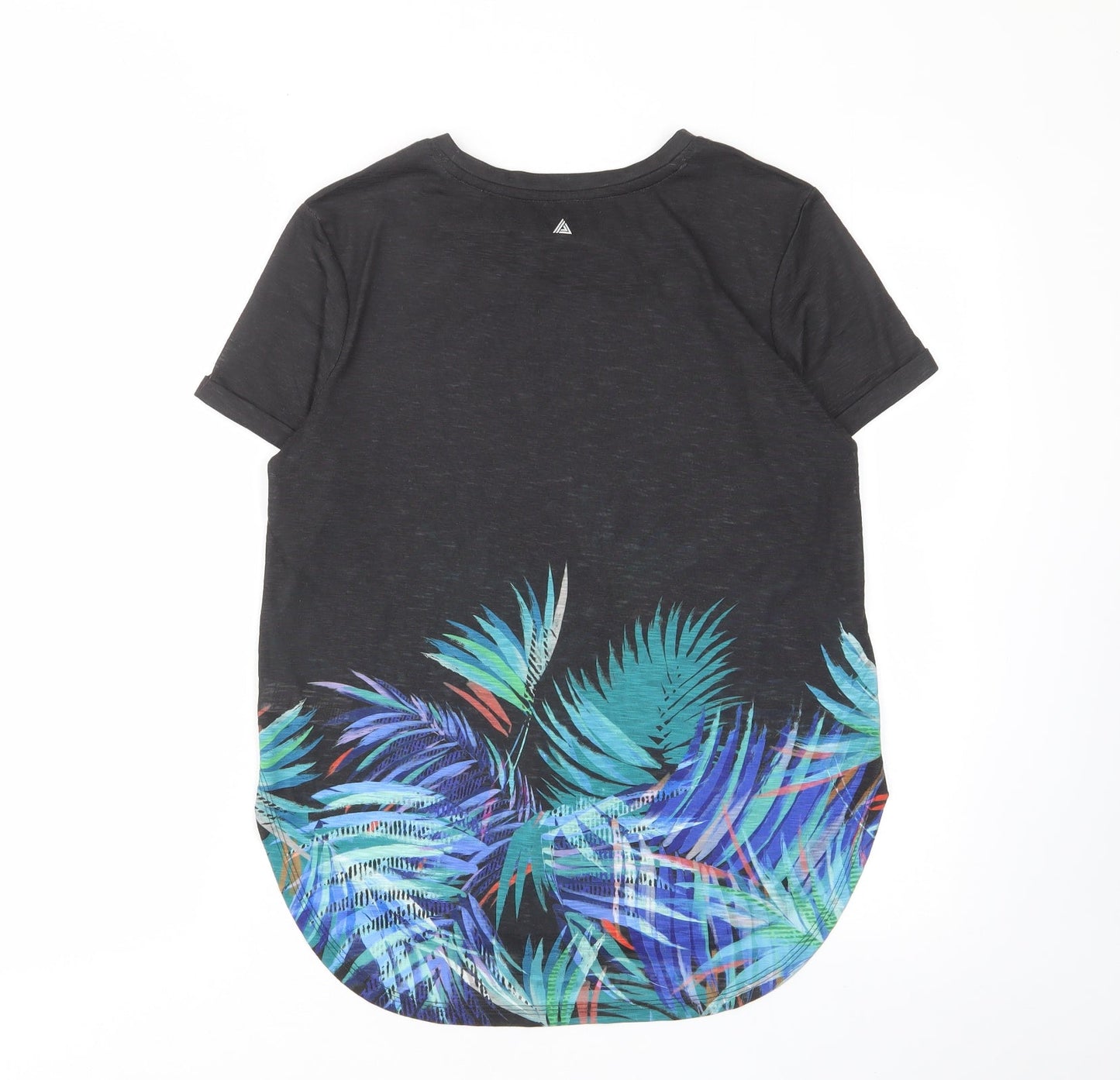 Womens UK Size 10 NEXT Black Basic T-Shirt