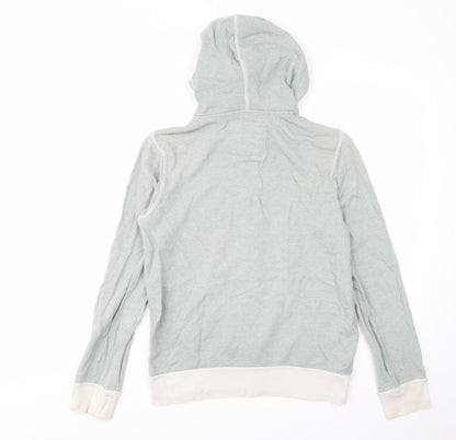 Mens UK Size S H&M Green Pullover Hoodie