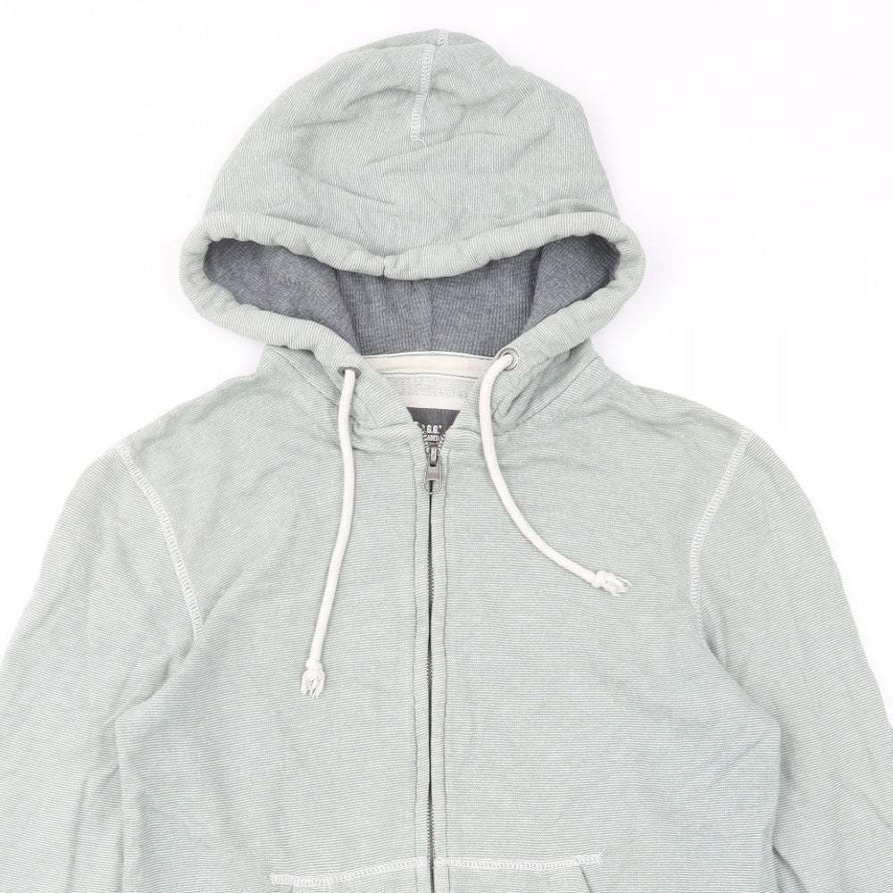 Mens UK Size S H&M Green Pullover Hoodie