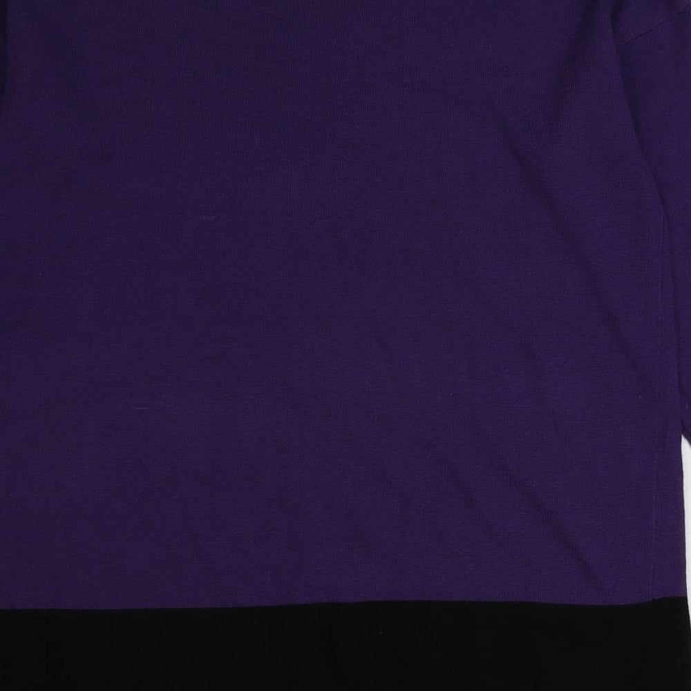Womens UK Size 12 Pomodoro Purple Pullover Jumper