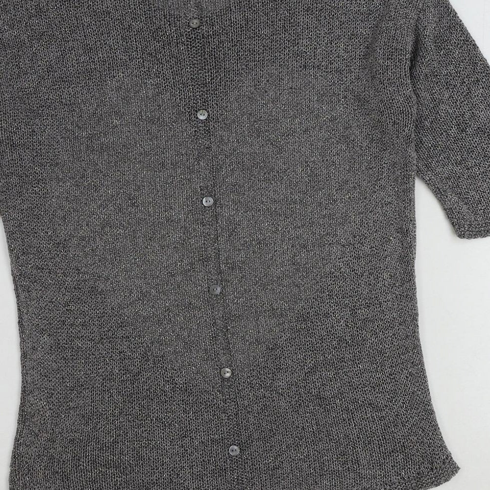 Womens UK Size 10 NEXT Grey Pullover Jumper