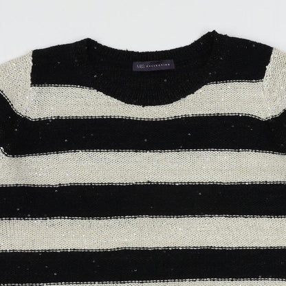 Womens UK Size 12 Marks and Spencer Black Pullover Jumper
