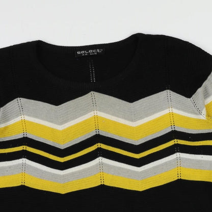 Womens UK Size 12 Select Black Pullover Jumper