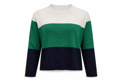 Womens UK Size M Stradivarius Multicoloured Pullover Jumper
